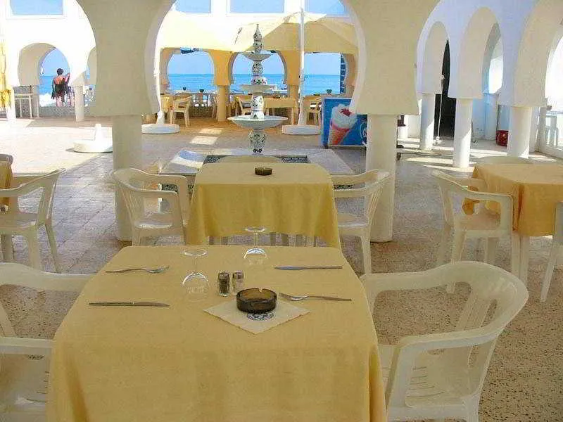 Terrace, Les Sirenes Beach, Tunisia