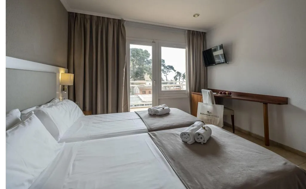 Double or Twin SEA VIEW Room, Rosamar & Spa, Costa Brava