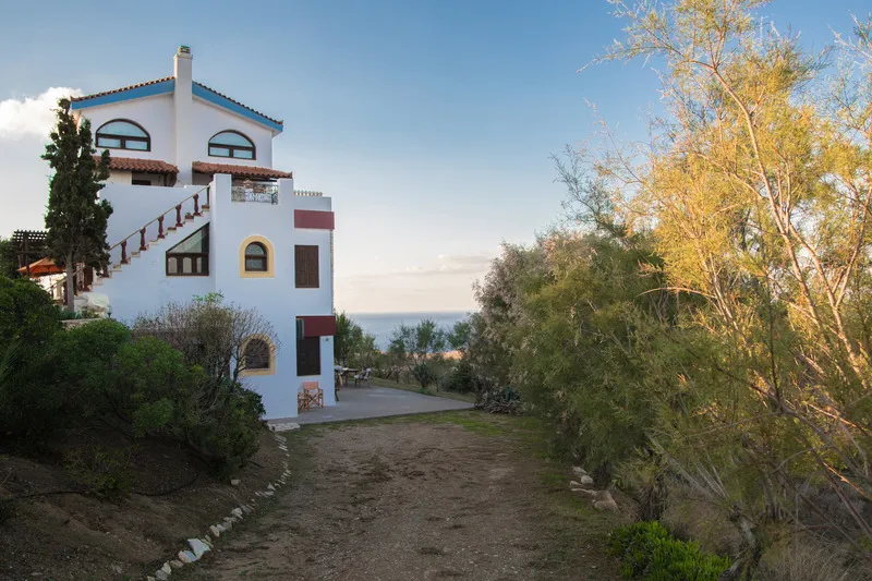 General view, Villa Iliatoras, Crete