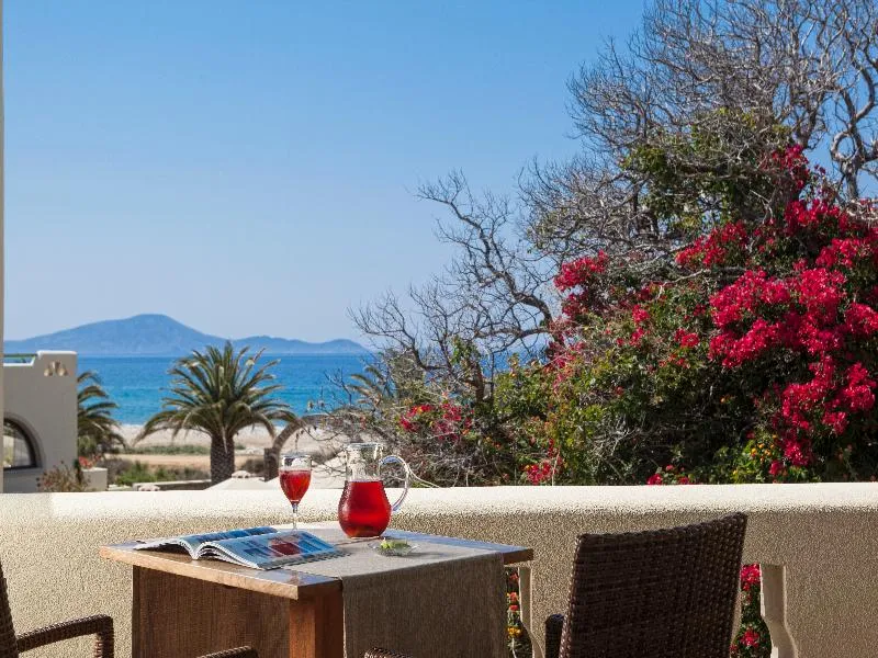 Terrace, Finikas Hotel Naxos, Mykonos