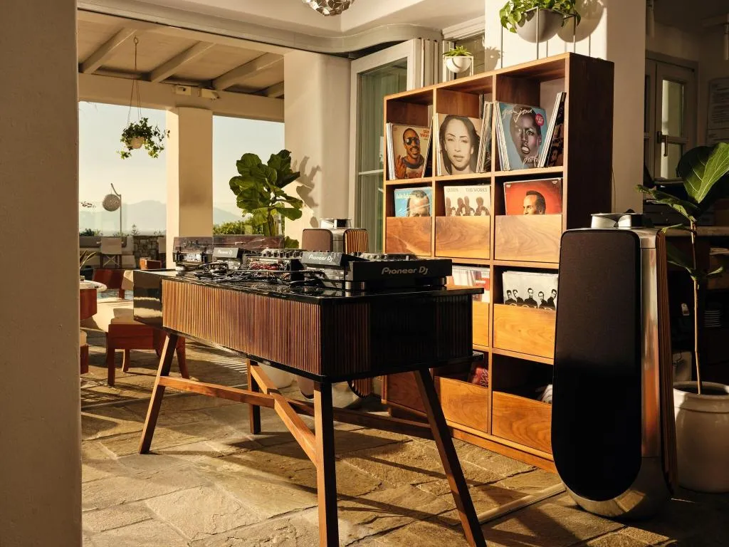 Lobby, Belvedere hotel, Mykonos