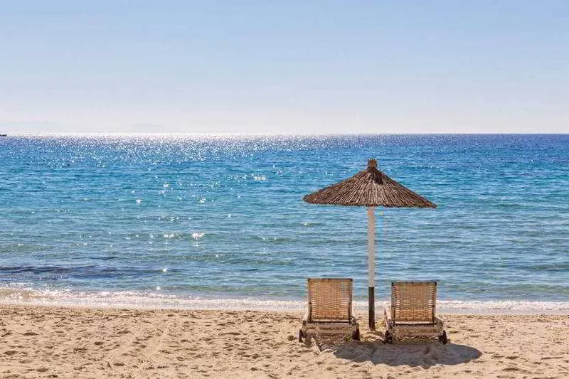 Beach, Kosmoplaz Beach Resort, Mykonos