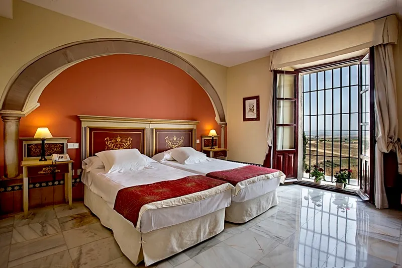 General view, Alcazar de la Reina, Seville
