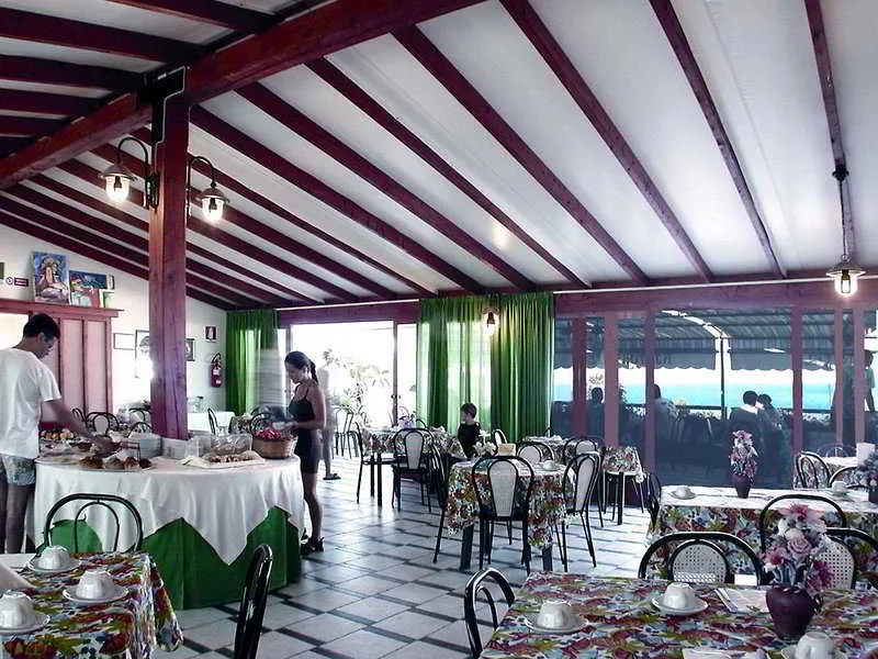 Restaurant, Hotel Alceste, Palermo