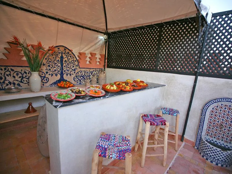 Bar, Riad spa Sindibad, Marrakech