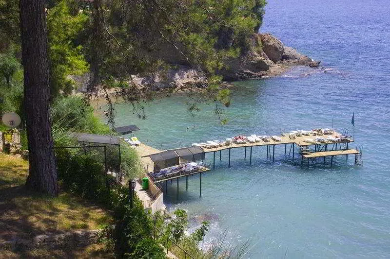 Beach, Aska Bayview Resort, Antalya