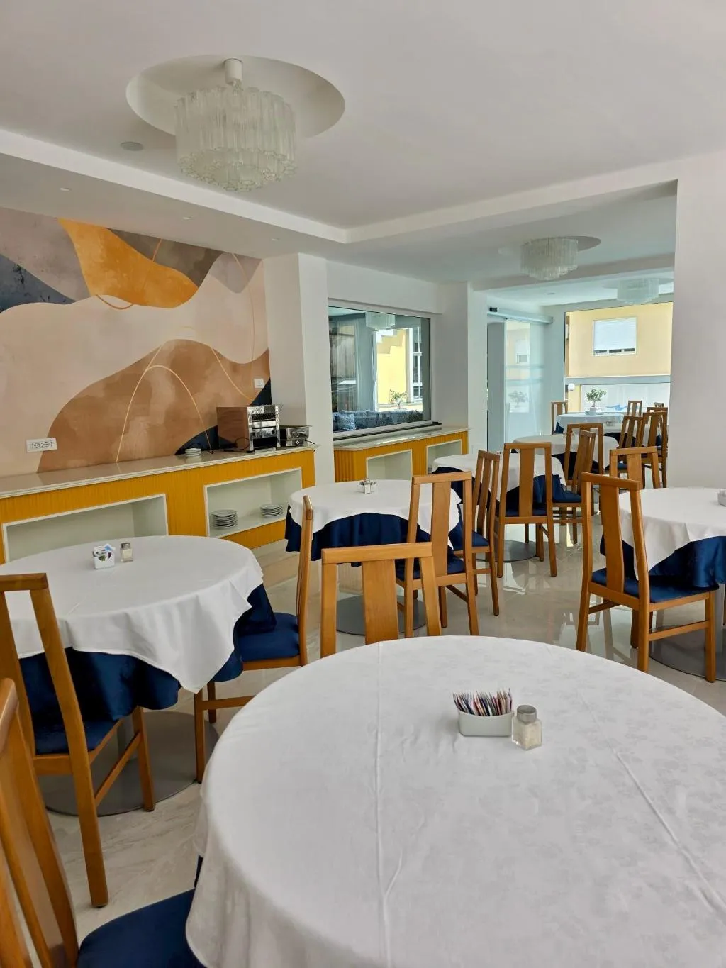 Restaurant, Hotel San Pietro, Naples