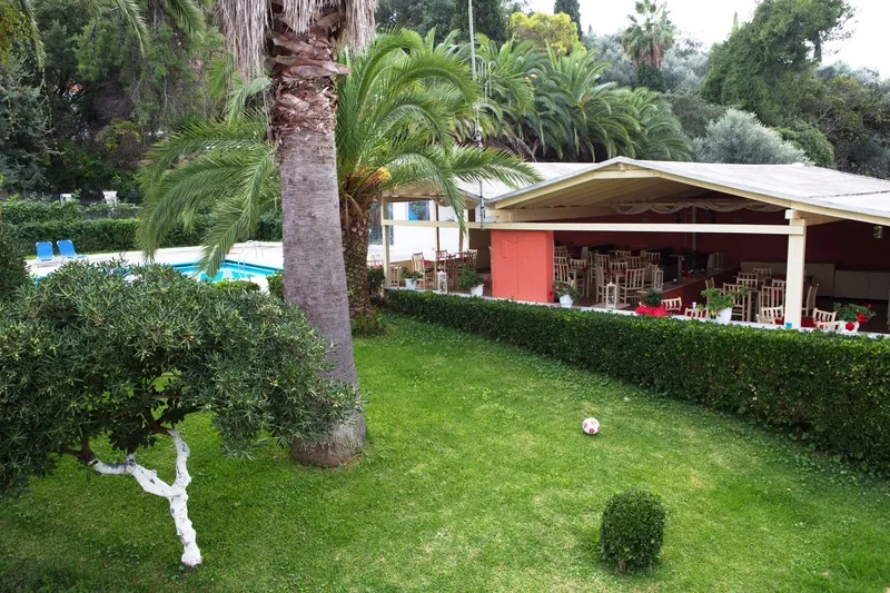 Terrace, Anita Hotel, Corfu