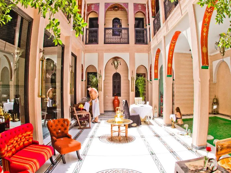 Lobby, Riad Dar Anika, Marrakech