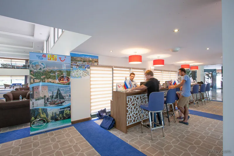 Lobby, AQI Pegasos Resort, Antalya