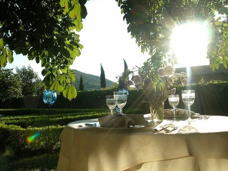 Terrace, Villa Di Piazzano, Perugia