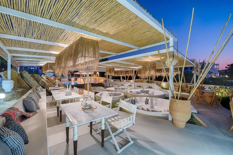Restaurant, Kouros Exclusive, Rhodes
