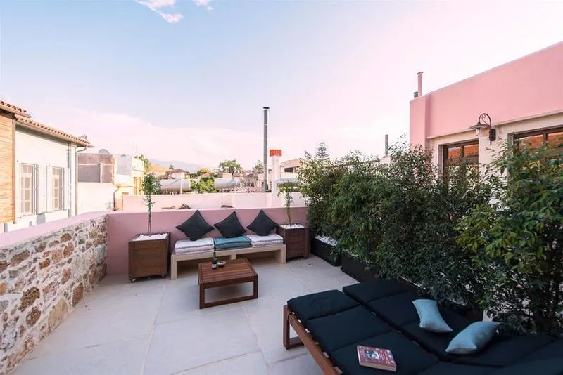 Terrace, Serenissima Boutique Hotel, Crete