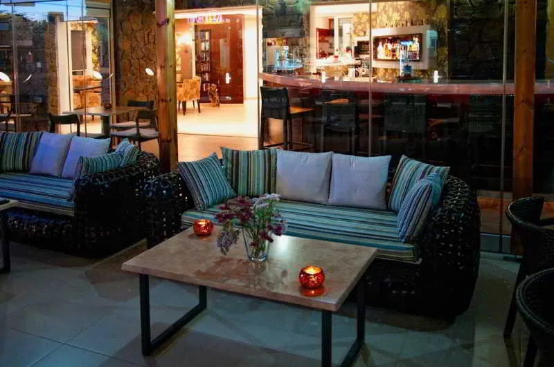 Terrace, Nicolas Hotel, Crete
