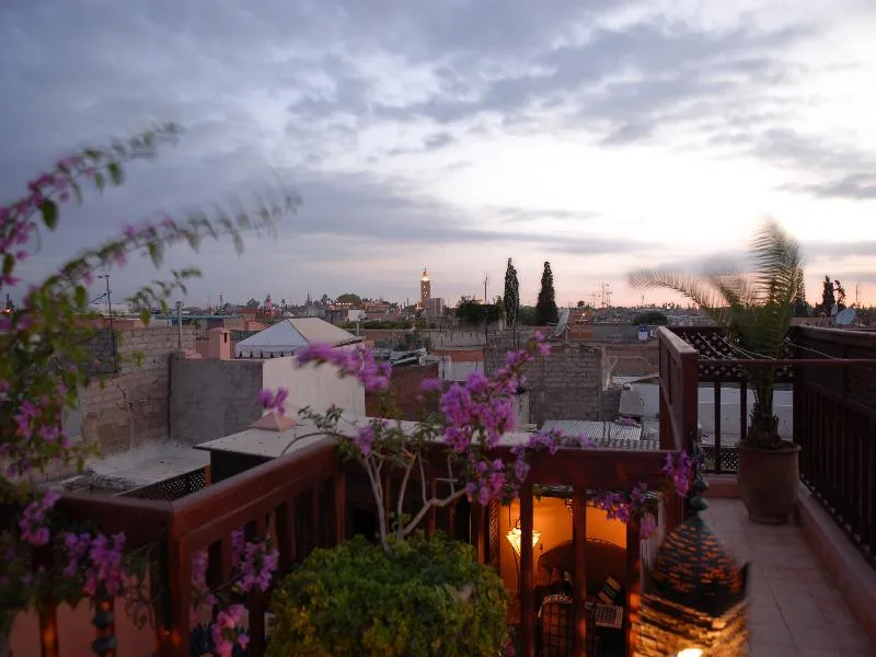 Terrace, Riad Aubrac, Marrakech