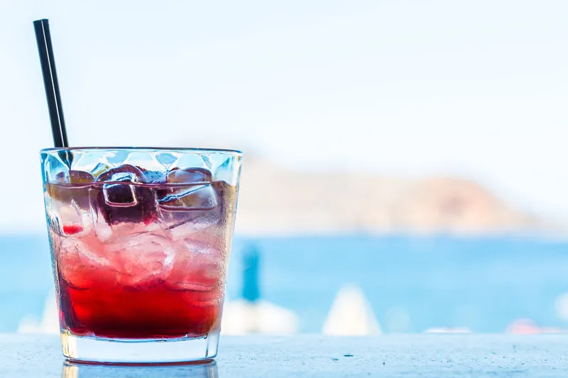 Bar, Blue Dome, Crete