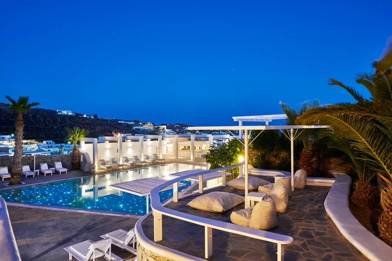 Pool, Palladium, Mykonos