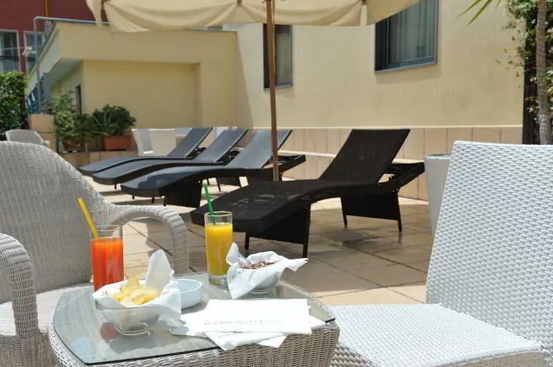 Terrace, Magris Hotel, Naples