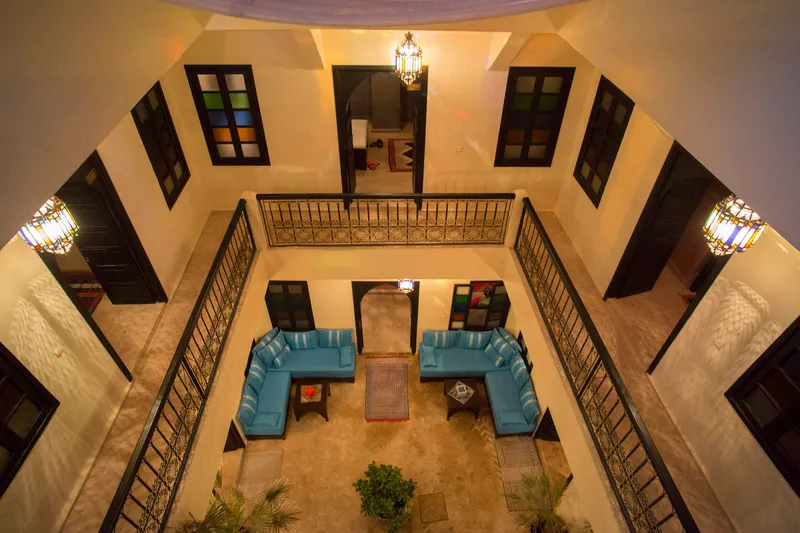 General view, Riad Rose Du Desert, Marrakech