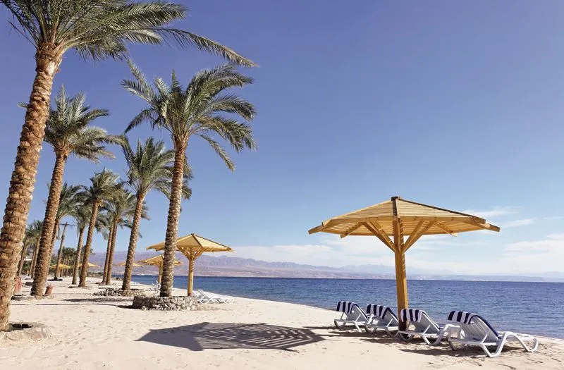 Beach, Movenpick Resort Taba, Red Sea Riviera