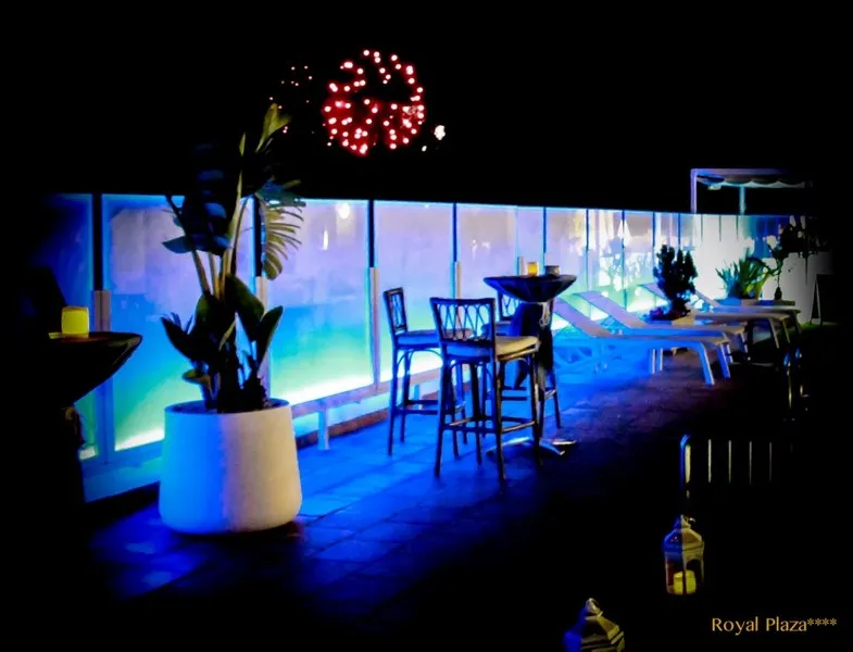 Terrace, Royal Plaza, Ibiza