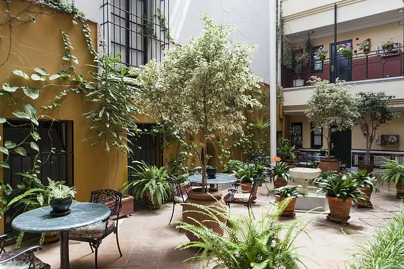 General view, Hotel Cervantes, Seville