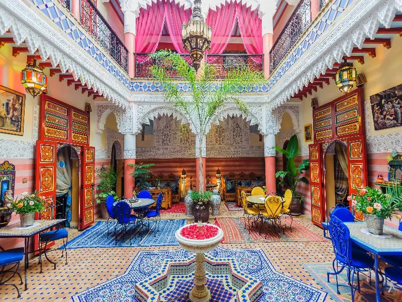 Lobby, Riad Bleu Du Sud, Marrakech