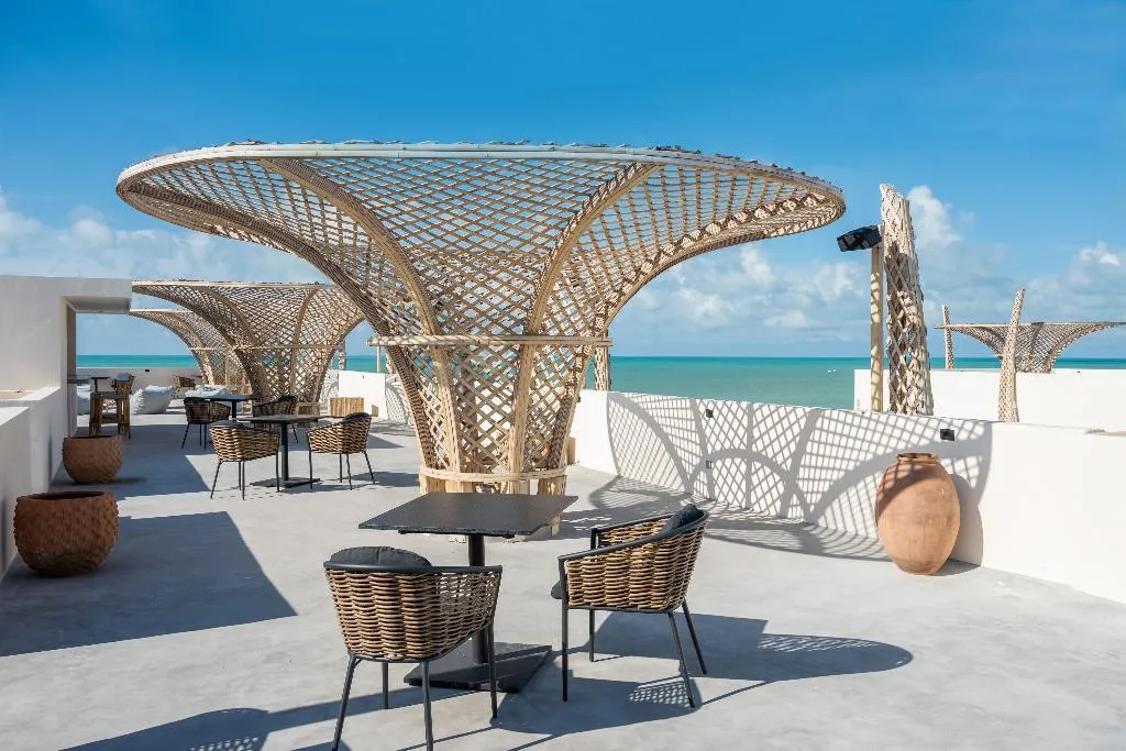 Terrace, Ana y Jose Hotel & Beach Club Holbox, Cancun Area