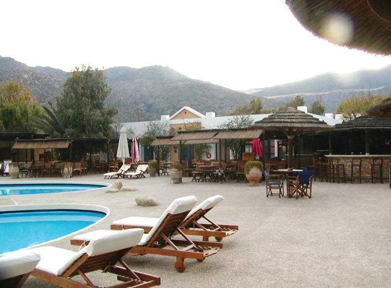 Pool, Far Out Village, Santorini