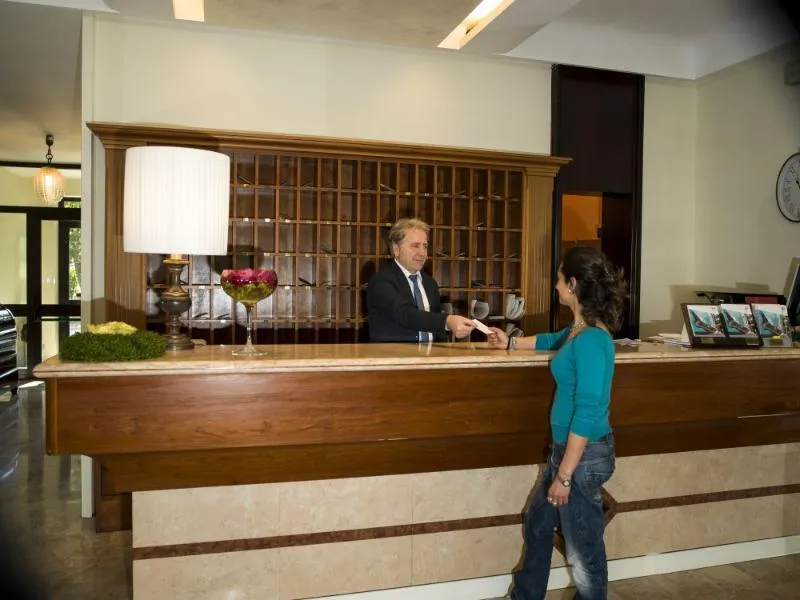 Lobby, Hotel Terme Milano, Venice