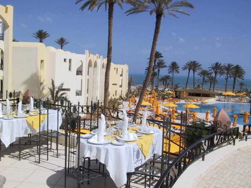 Restaurant, Eden Star, Tunisia