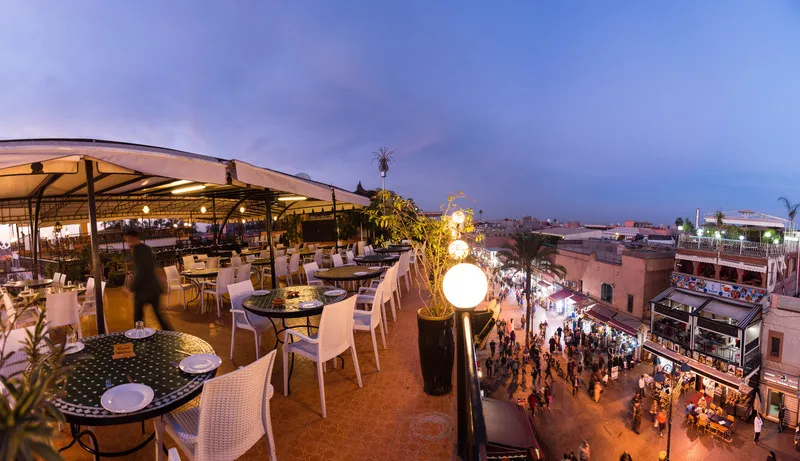 Terrace, Riad Omar, Marrakech