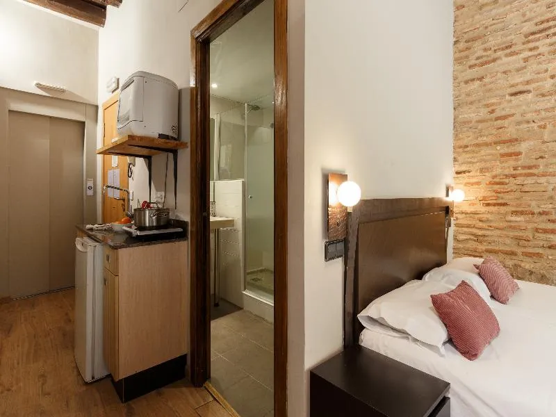STUDIO CAPACITY 1 Room, AinB Picasso-Corders Apartments, Barcelona