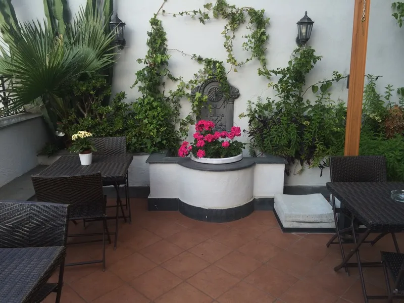 Terrace, Villa Margherita, Naples
