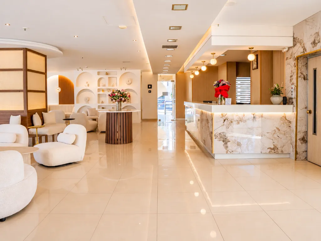 Lobby, St Constantin Hotel, Crete