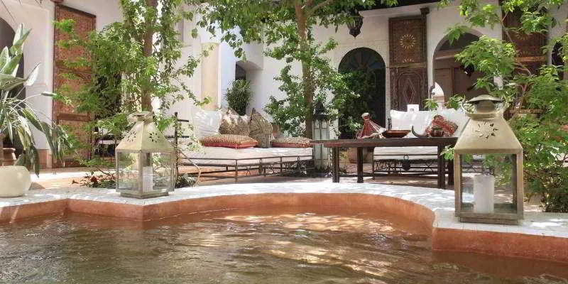 General view, Riad Karmela, Marrakech