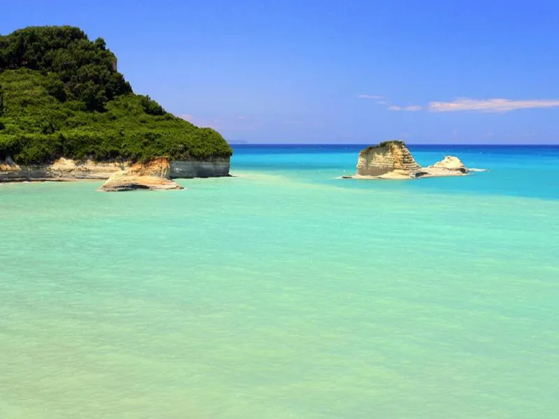 Beach, Toulas Apartments, Corfu