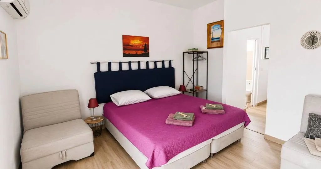 QUADRUPLE WITH BALCONY Room, Karavaki Apartments, Zante