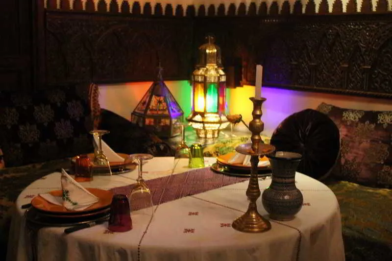 Restaurant, Riad Arabesque, Fez