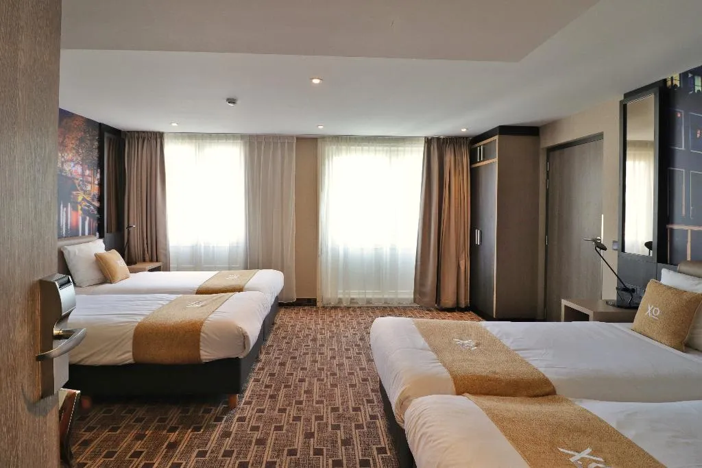 QUADRUPLE STANDARD Room, Xo Hotels Inner, Amsterdam