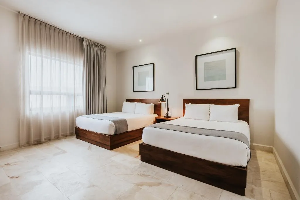 QUADRUPLE TWO QUEEN BEDS Room, The Strabon Tulum, Cancun Area