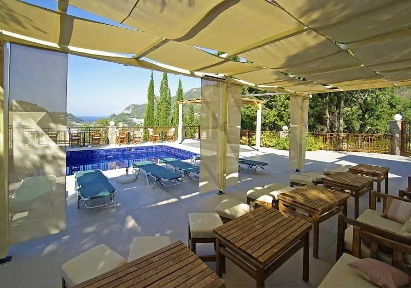 Pool, Paleokastritsa Palace Adults Only, Corfu