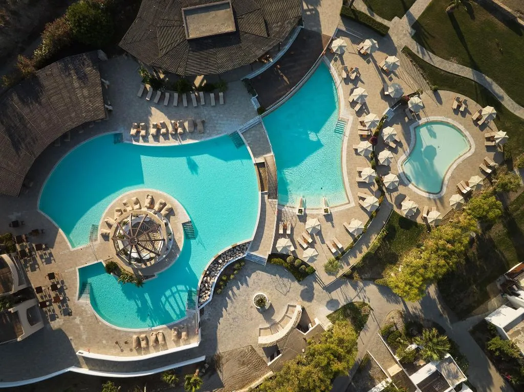 Pool, Aulus Lindos Rhodes, Curio Collection by Hilton, Rhodes