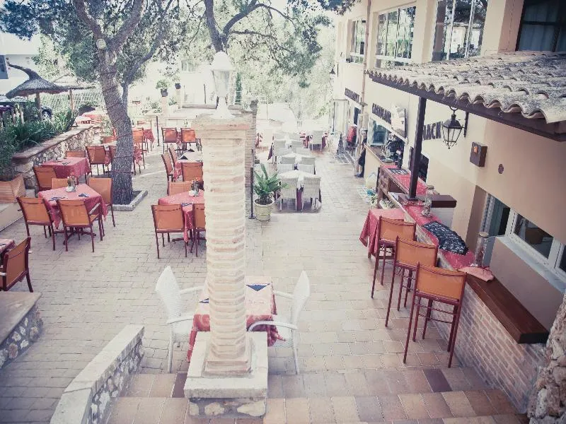 Terrace, Playa Ferrera, Majorca