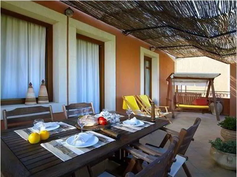 Terrace, Katalagari Country Suites, Crete