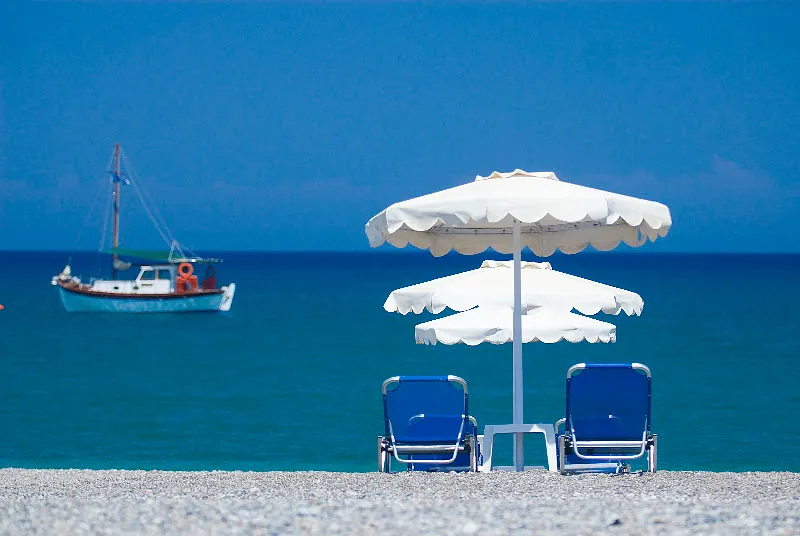 Beach, Lindos White hotel & suites, Rhodes