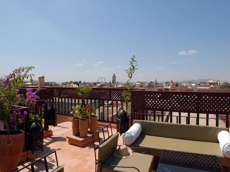 Terrace, Riad Aubrac, Marrakech