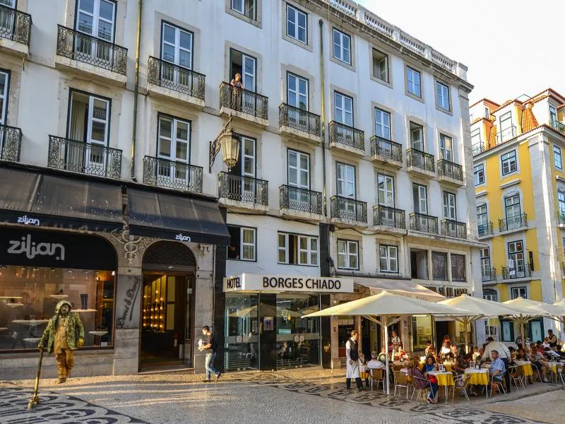 General view, Hotel Borges Chiado, Lisbon