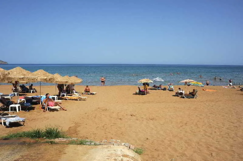 Beach, Esperides, Crete