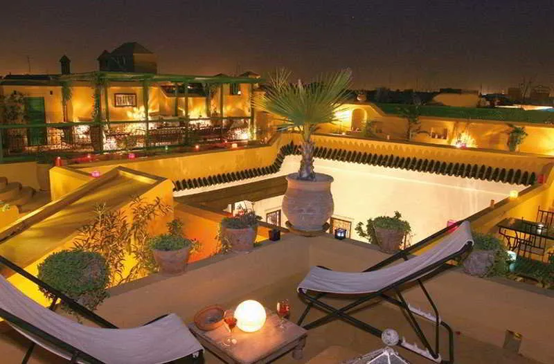Terrace, Riad Karmela, Marrakech